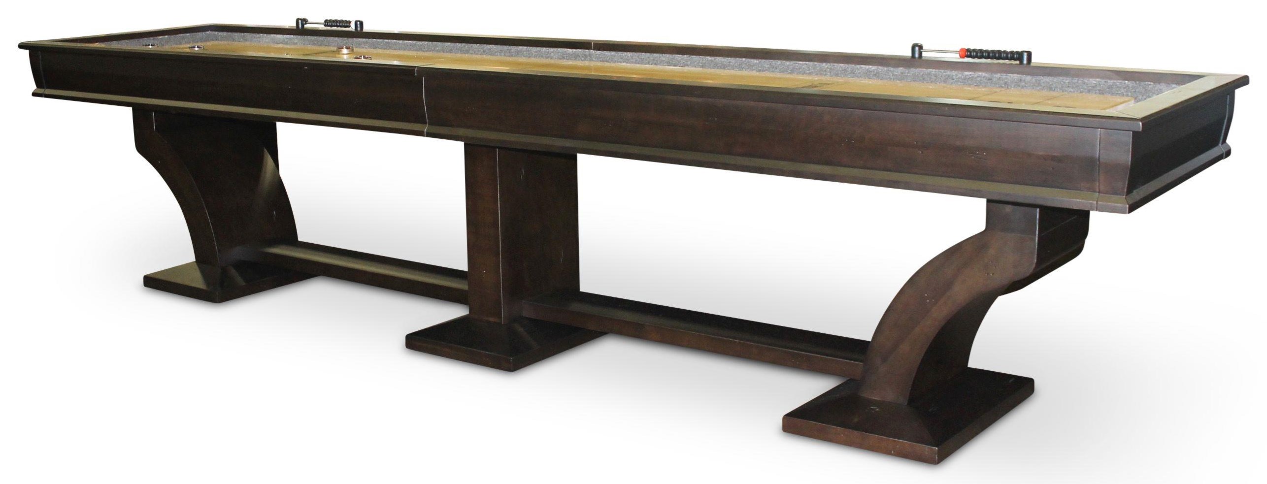 Plank & Hide Paxton 14' Shuffleboard Johnny Janosik Game Tables